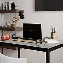 Письмовий стіл Brevity Loft mid 90*67 см Ательє світлий/Чорний метал ТМ ARTinHEAD, фото 2