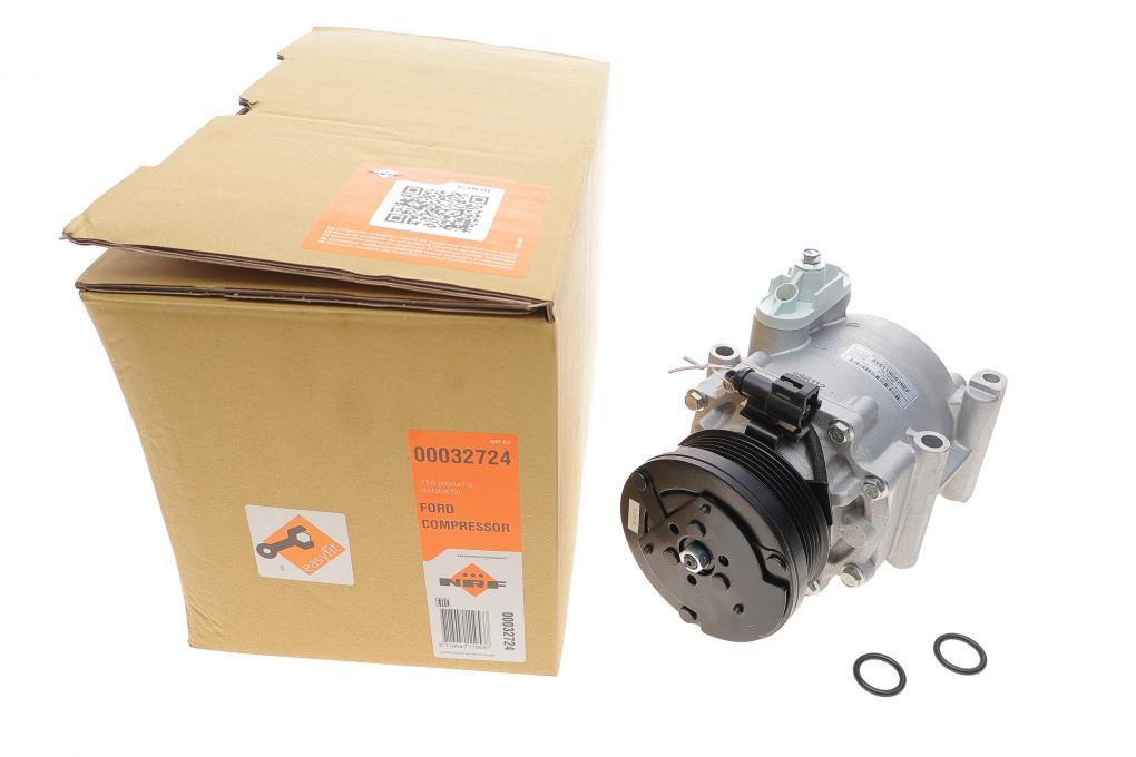Компресор кондиціонера Ford Fiesta VI 1.2-1.6 08- NRF 32724 UA62, фото 1