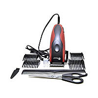 Машинка для стрижки профессиональная Domotec MS-3304 Набор для бритья мужской, триммер для стрижки волос (VF)