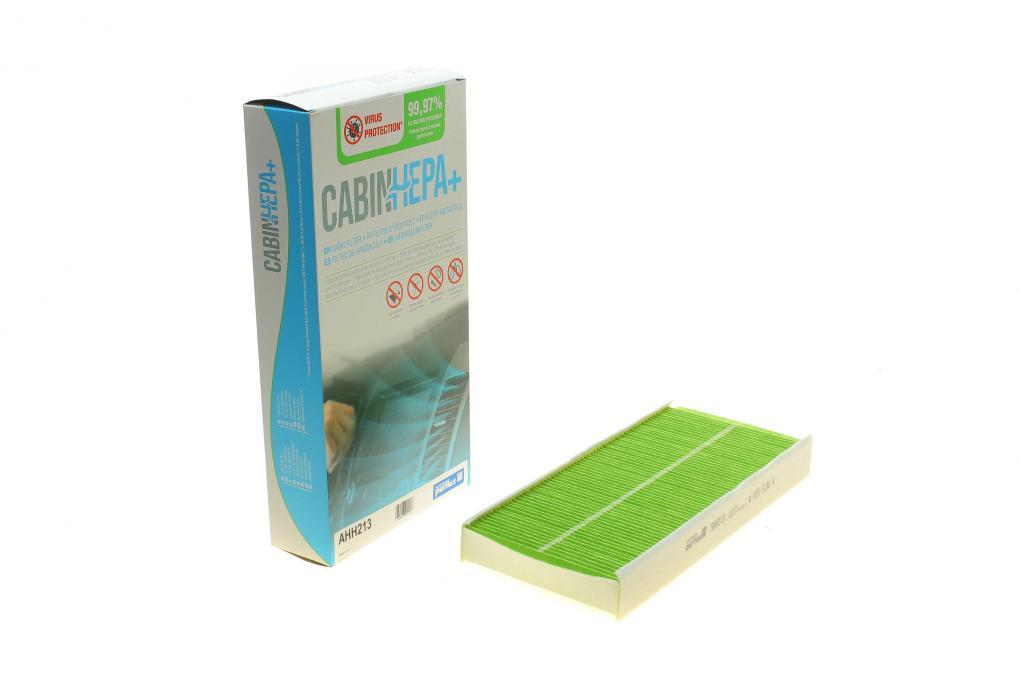 Фільтр салону Citroen C5/C6/Peugeot 407 04- (антиалергенний, захист від вірусів) CabinHepa+ AHH213 UA62, фото 1