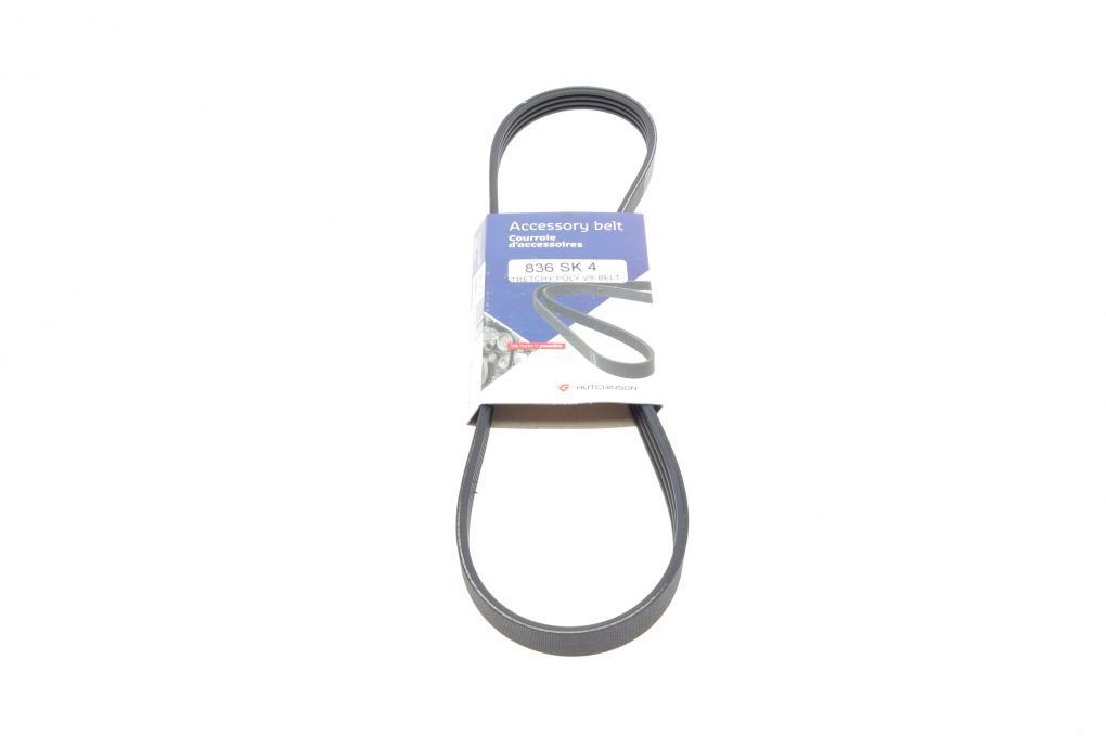 Ремінь генератора BMW 3 (E36) 95-00 (5PK836) (N47/M47) HUTCHINSON 836 SK 4 UA62