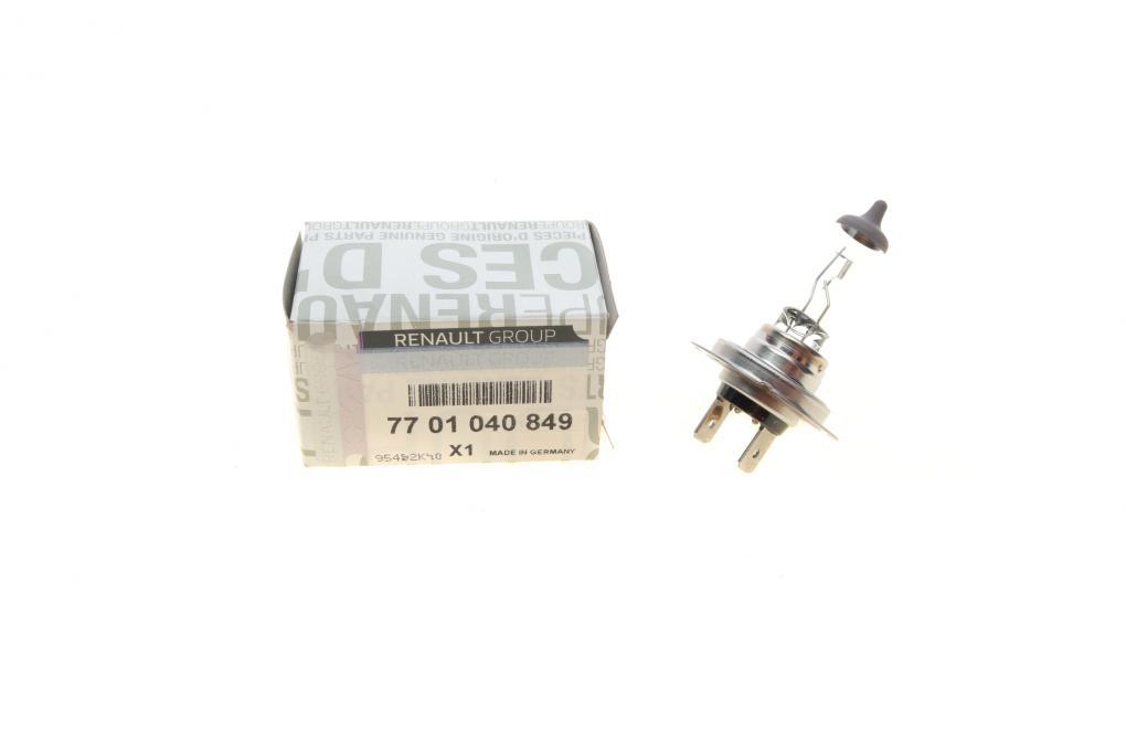 Автолампа H7 12V 55W PX26d RENAULT 7701040849 UA62
