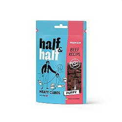 Half&Half (Халф Халф) Meat Cubes Puppy Ласощі для цуценят (з яловичиною) 100 гр