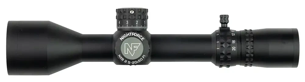 Прибор Nightforce NX8 2.5-20x50 F1 ZeroS Dig PTL. Сітка Mil-C з підсвіткою, фото 1