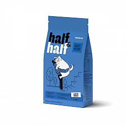 Half&Half (Халф енд Халф) Premium Adult Dog Beef - Сухий корм для дорослих собак великих порід з яловичиною 2 кг