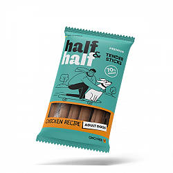 Half&Half (Халф Халф) Tender Sticks Adult Ласощі м'ясні палички для собак (з куркою) 100 гр