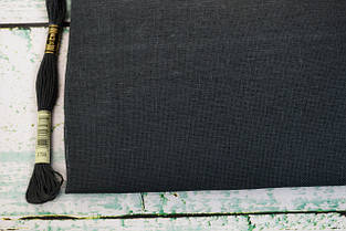 Тканина рівномірного плетіння Permin 076/171 колір Chalkboard, 28 каунт