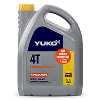 Напівсинтетична всесезонна олива POWER SYNT 4T 10W-30