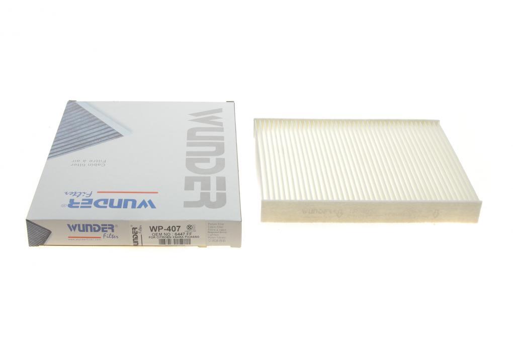 Фільтр салону Citroen Xsara Picasso 99-12 WUNDER FILTER WP 407 UA62, фото 1