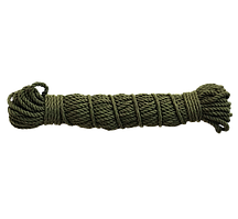 Мотузка кручена бавовняна Ø 3,0 мм * 20 м зелена