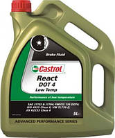 Жидкость тормозная Castrol React Performance DOT 4 5л