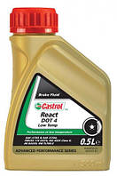 Жидкость тормозная Castrol React DOT 4 Low Temp 0,5л