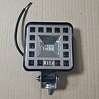 Фара LED квадратная 23W 10-30V узкий луч. (DK.3SQ.0205) 371324028