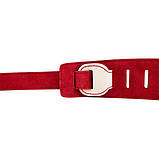 Ремень гитарный Fender 0990650109 John 5 Signature Leather Strap White and Red, фото 4