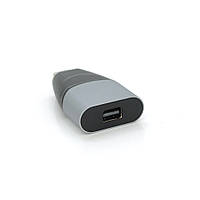 Переходник Type-C (папа)/Mini Display Port(мама), Black-gray