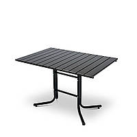 Садовый стол "Рио Плюс" Венге от Mix-Line. Размеры 120 на 80 см