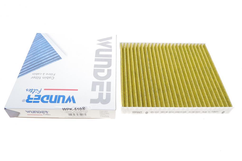 Фільтр салону Ford Transit V347 06- (вугільний) WUNDER FILTER WPK 510 UA61, фото 1