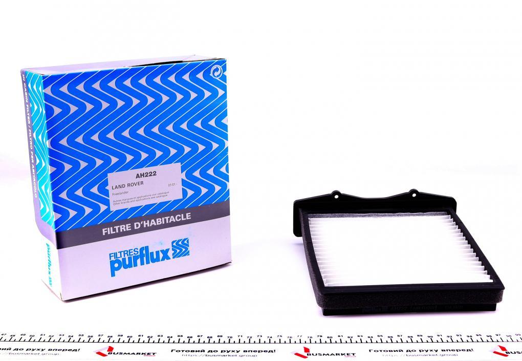 Фільтр салону Land Rover Freelander 1.8/2.0/2.5 98-06 PURFLUX AH222 UA62, фото 1
