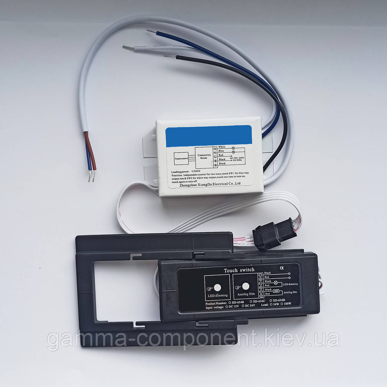 Сенсорний вимикач для дзеркал з підігрівом, фото 1