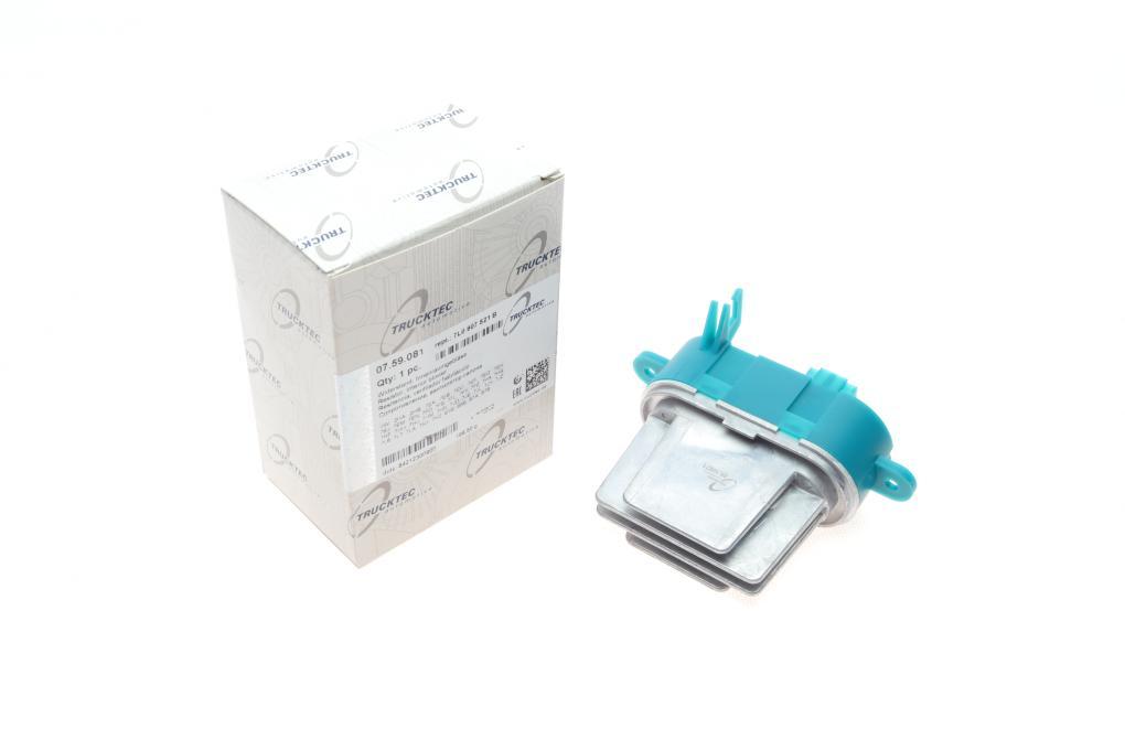 Резистор вентилятора пічки VW T5/Sharan 03- TRUCKTEC AUTOMOTIVE 07.59.081 UA62, фото 1