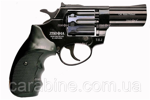 Кобура оперативная для револьверов 2.5", кожа, код (002) плечевое ношение под мышкой - фото 5 - id-p26482347