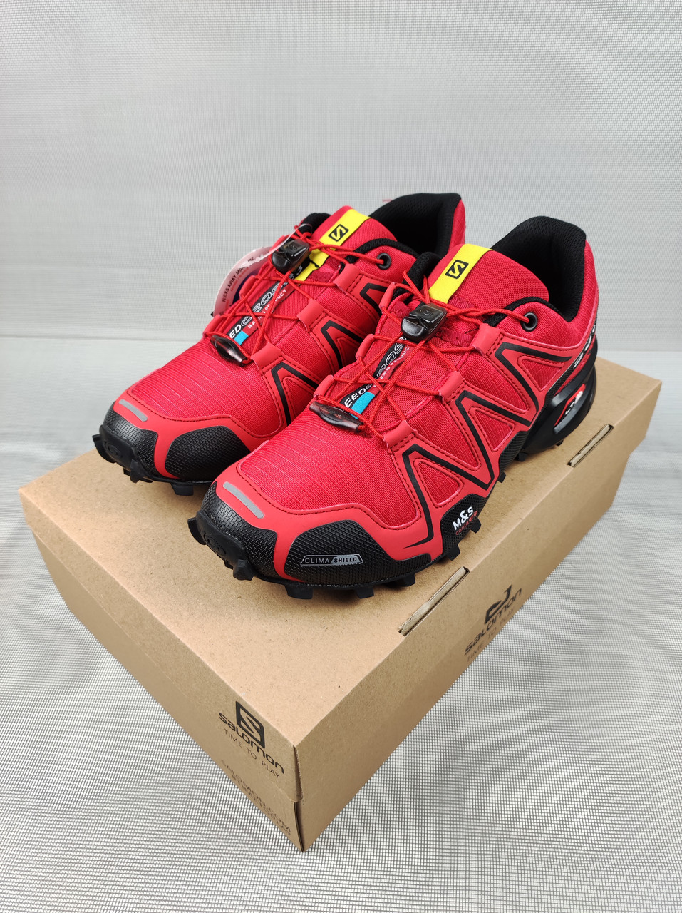 Чоловічі кросівки Salomon Speedcross Grid Red 41-45