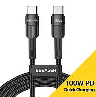 Кабель Essager 100W C To C Type C 1метр