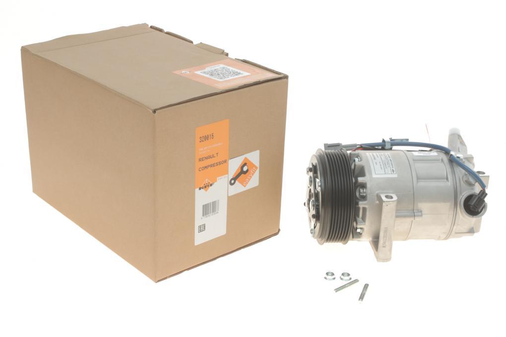 Компресор кондиціонера Renault Captur/Clio IV 0.9/1.2TCe 13- NRF 320015 UA62, фото 1