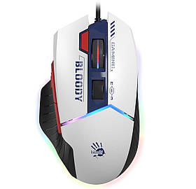 Ігрова миша з підсвіткою RGB, 12000 CPI, Bloody W95 Max (Sports Navy) — MegaLavka