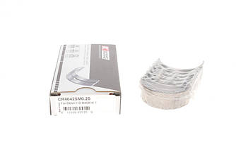 Вкладиші шатунні BMW 3 (E36/E46) 91-05 M43 (+0.25) KING CR4042SM0.25 UA62