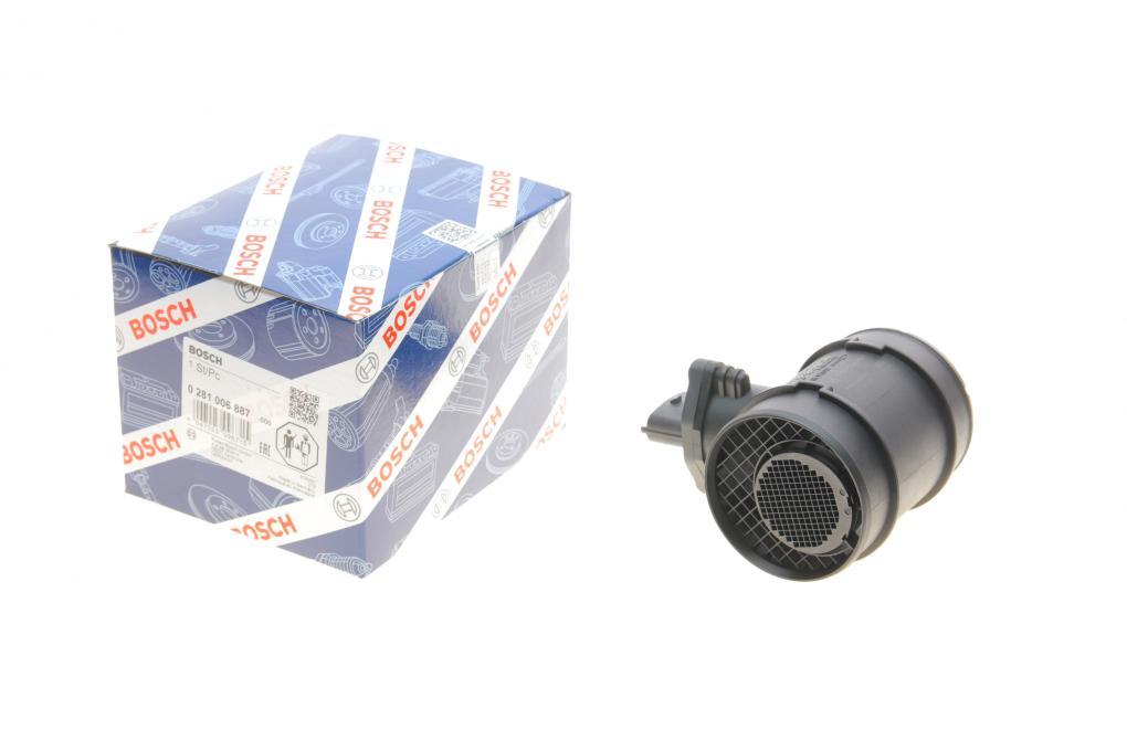 Витратомір повітря Opel Astra/Combo 1.3/1.7CDTI 03- BOSCH 0 281 006 887 UA62, фото 1