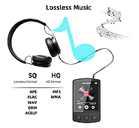 Плеєр MP3 Rock Star M9 Bluetooth 64gb HI FI з кліпсою і зовнішнім динаміком, фото 3