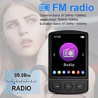 Плеєр MP3 Rock Star M9 Bluetooth 64gb HI FI з кліпсою і зовнішнім динаміком, фото 6
