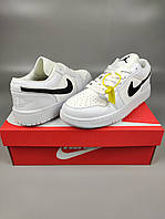 Кроссовки Найк Джордан мужские Nike Air Jordan 1 Low White University