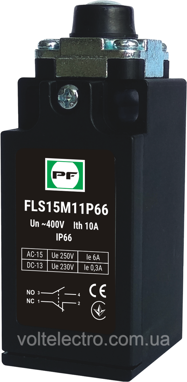 Вимикач шляховий FLS15M11P66, фото 1