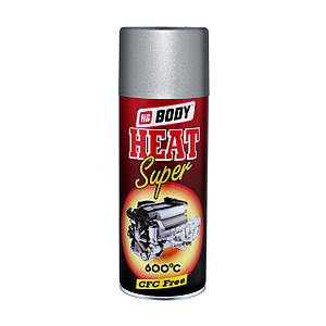 Фарба-емаль термостійка HB Body Spray 418 600°С Срібляста 400 мл