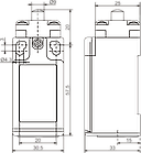 Вимикач шляховий FLS15M11P66, фото 3