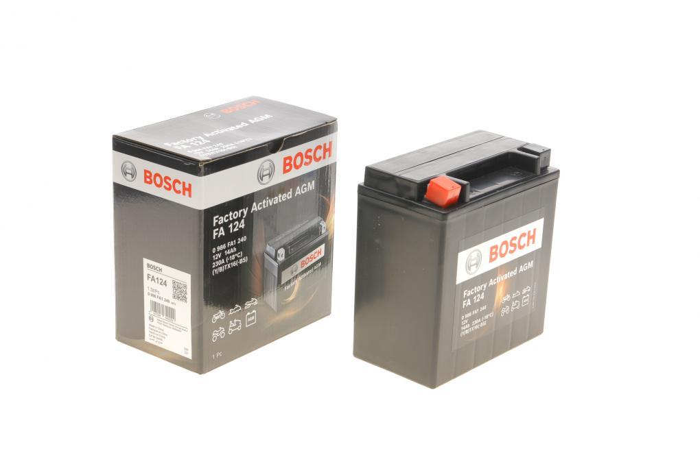 Акумуляторна батарея 14Ah/230A (150x87x161/+L/B0) (AGM) Factory Activated AGM BOSCH 0 986 FA1 240 UA62