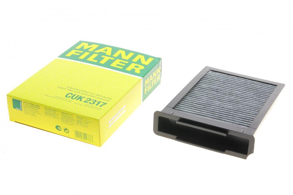 Фільтр салону Citroen C1/Peugeot 107/Toyota Aygo 05-14 (+AC) (вугільний) MANN-FILTER CUK 2317 UA62, фото 1