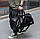 Чоловіча сумка з відділом для взуття з шкіри PU, чорний колір ( код: IBM025B ), фото 3