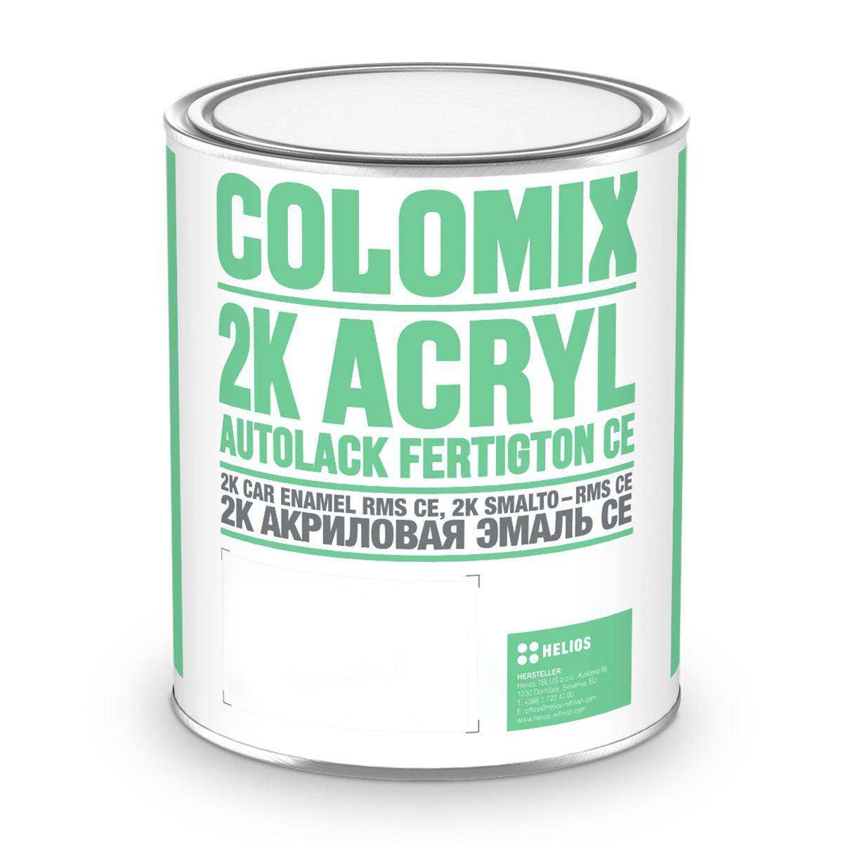 Емаль акрилова Colomix 2K Acryl Autolack Fertigton CE Y03 Охра тонер 1 л, фото 1