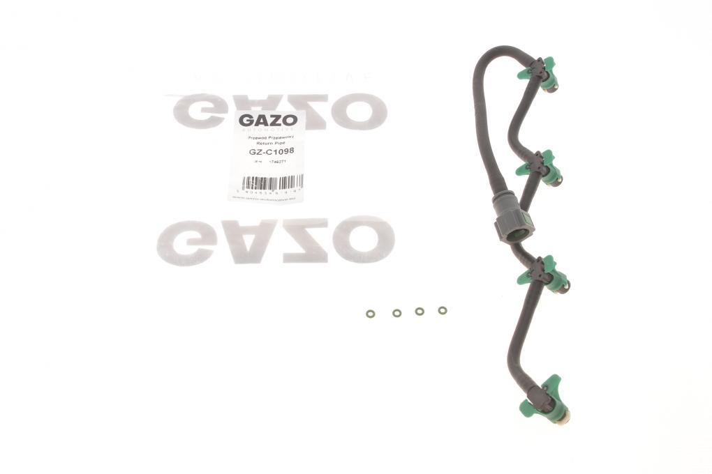 Шланг зливний Ford Tourneo Connect 1.6TDCi 10- (к-кт) GAZO GZ-C1098 UA61