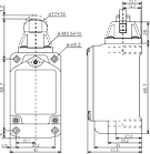 Вимикач шляховий FLS15M3166, фото 3