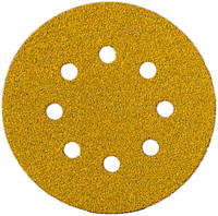 Наждачная бумага круг Р- 60 SOLL d 125 мм (8 отверстий)