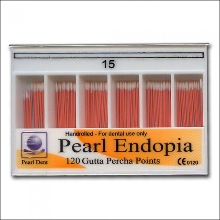 Штифти гутаперчеві Pearl Endopia 120 шт №15