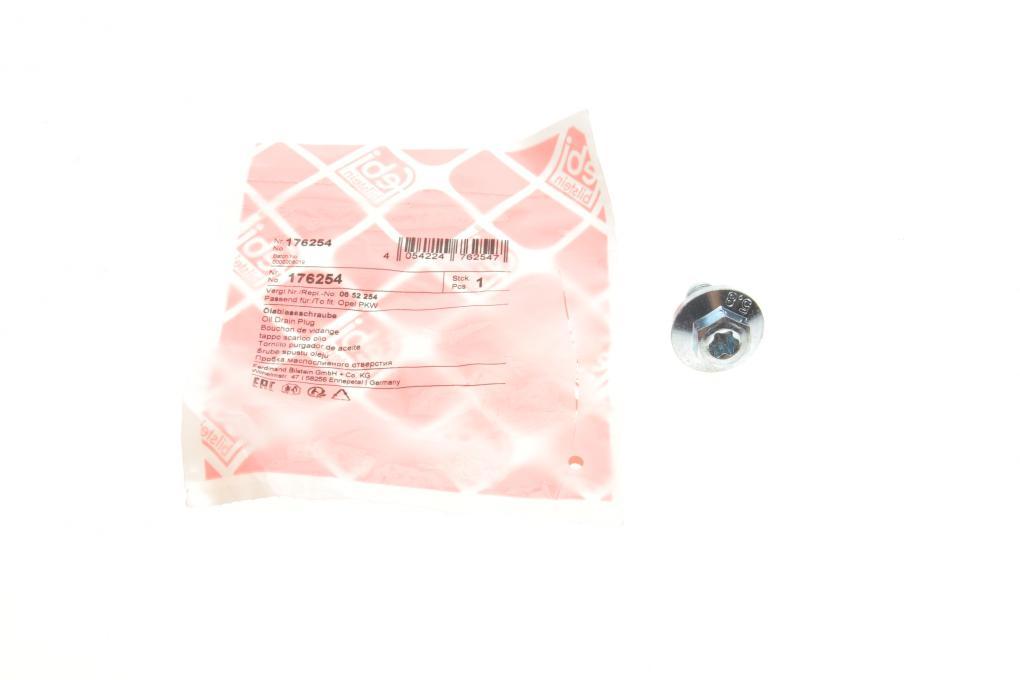 Болт зливу оливи Ford Mondeo/ Opel Insignia A 08- (M12x1.75) FEBI BILSTEIN 176254 UA61