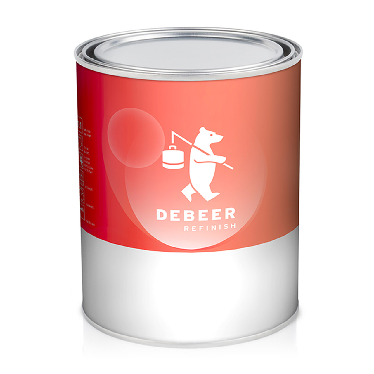 Емаль базова DeBeer BeroBase ММ557 Прозорий червоно-жовтий 1 л, фото 1