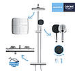 Душова система термостатична Grohe QuickFix Vitalio Comfort System 250 Cube 26696001, фото 7