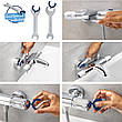 Душова система термостатична Grohe QuickFix Vitalio Comfort System 250 Cube 26696001, фото 8