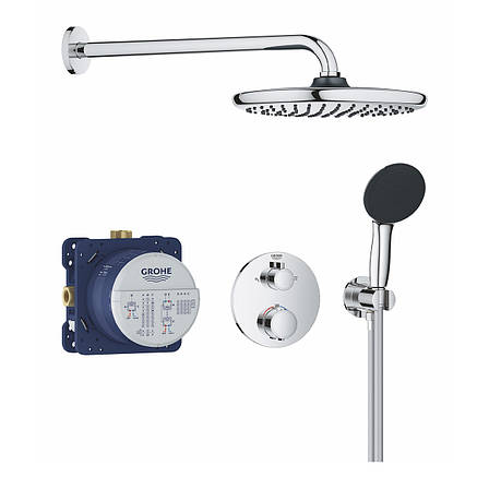 Душова система прихованого монтажу термостатична Grohe QuickFix Precision Grohtherm 34883000, фото 1
